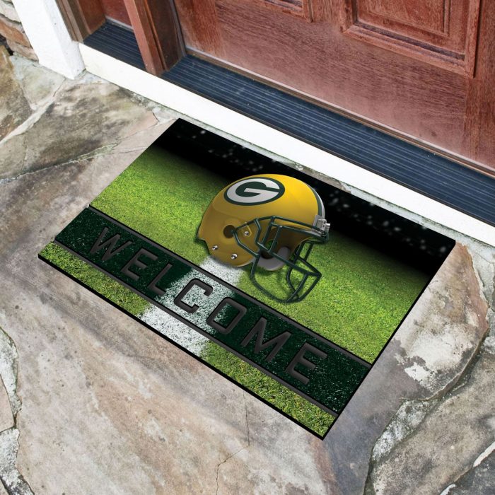 Green Bay Packers Crumb Rubber Door Mat