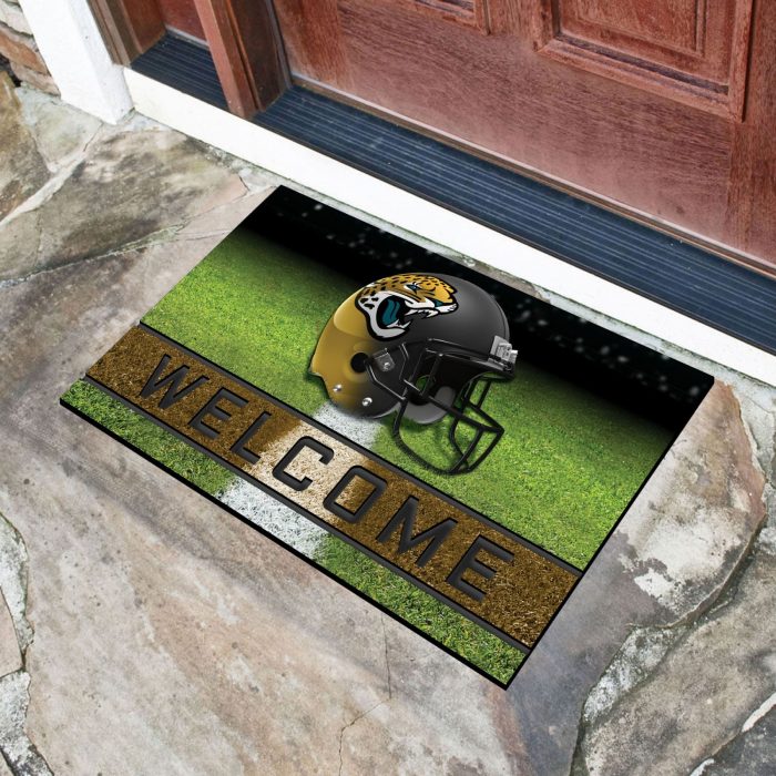 Jacksonville Jaguars Crumb Rubber Door Mat