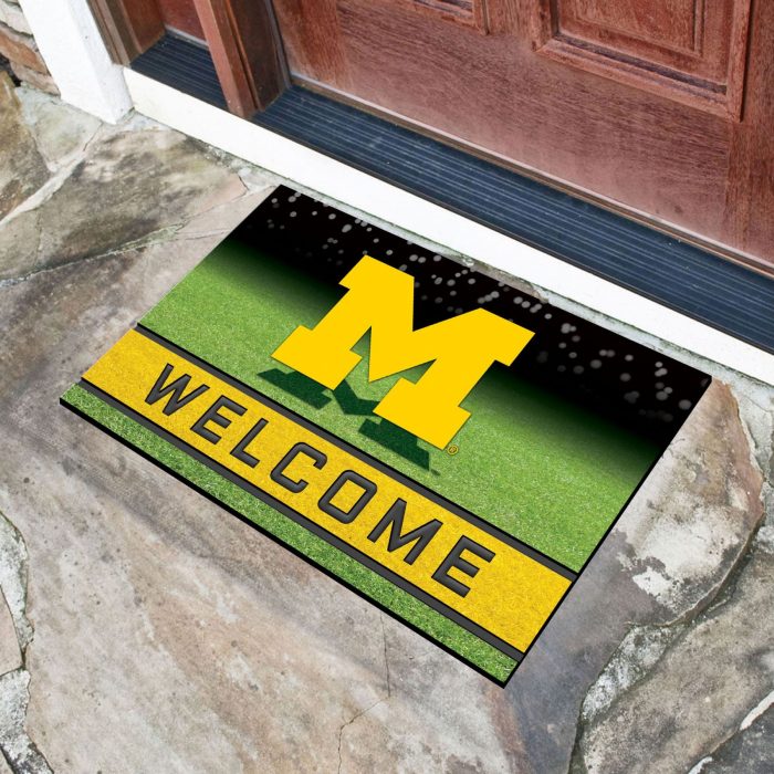 University of Michigan Crumb Rubber Door Mat