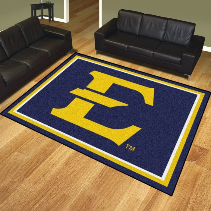 East Tennessee State University 8x10 Rug