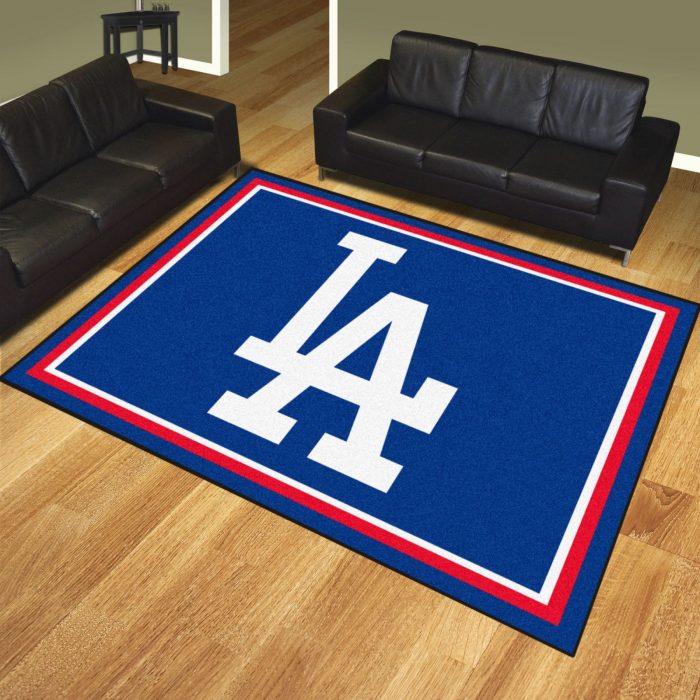 Los Angeles Dodgers 8x10 Rug