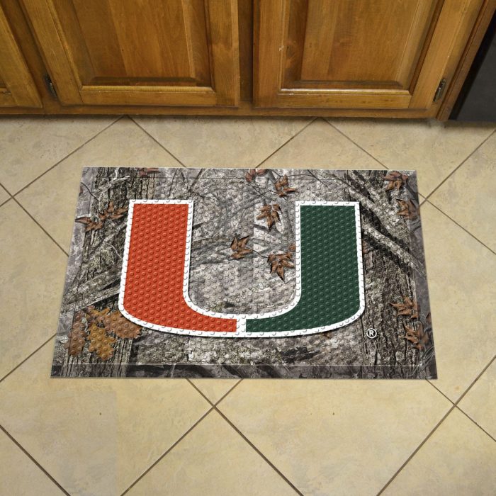 University of Miami Scraper Mat