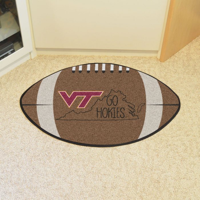 Virginia Tech Southern Style Football Mat