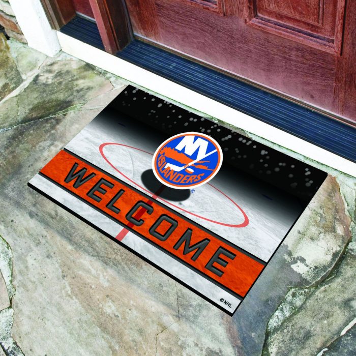 New York Islanders Crumb Rubber Door Mat
