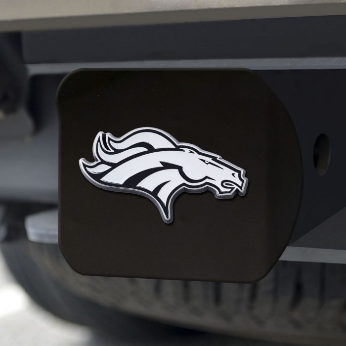 Denver Broncos Hitch Cover - Black