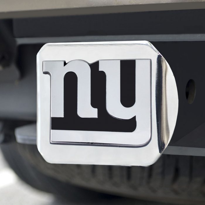 New York Giants Hitch Cover - Chrome