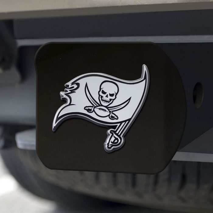 Tampa Bay Buccaneers Hitch Cover - Black