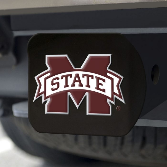 Mississippi State University Color Hitch Cover - Black