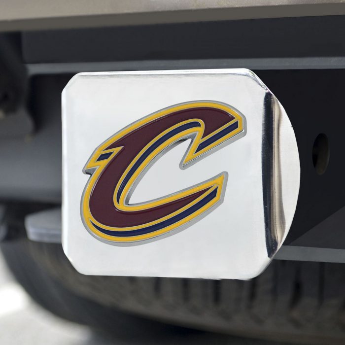 Cleveland Cavaliers Color Hitch Cover - Chrome