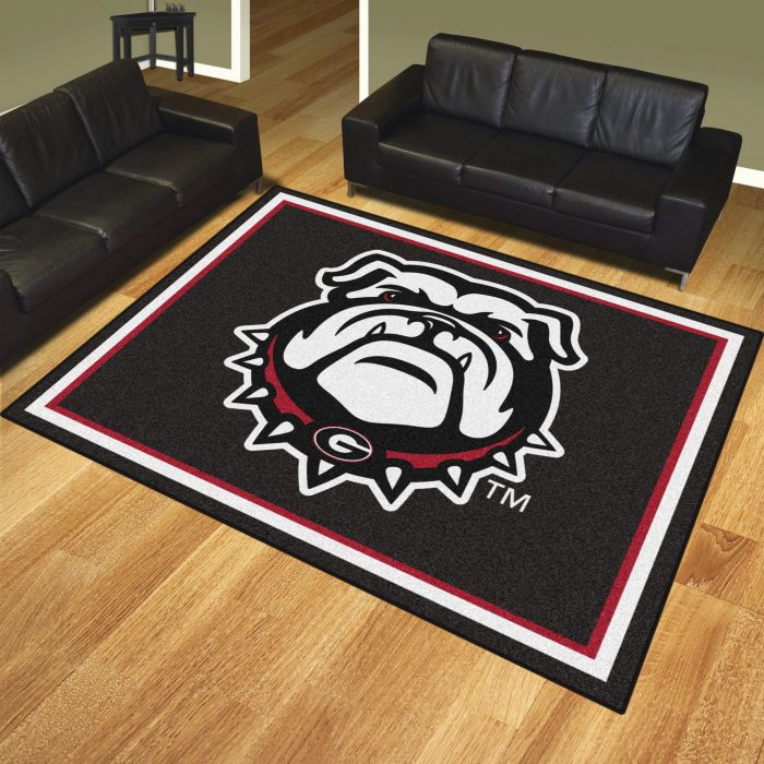 University of Georgia 8x10 Rug