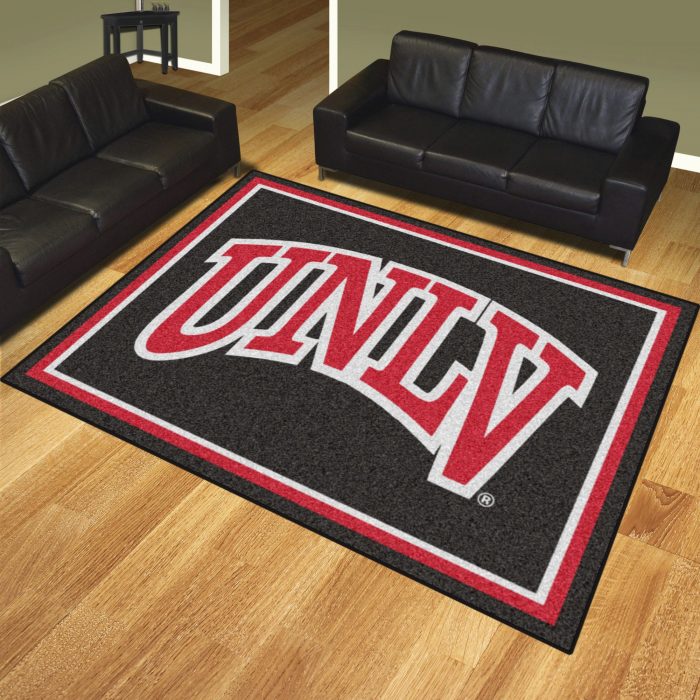 University of Nevada, Las Vegas (UNLV) 8x10 Rug