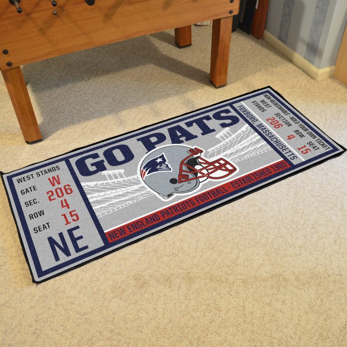 New England Patriots Ticket Runner