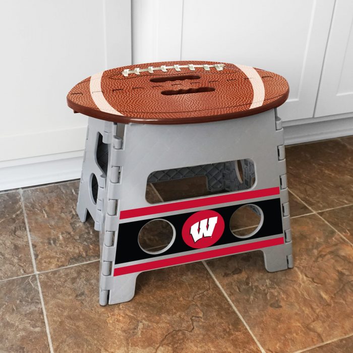 University of Wisconsin Folding Step Stool