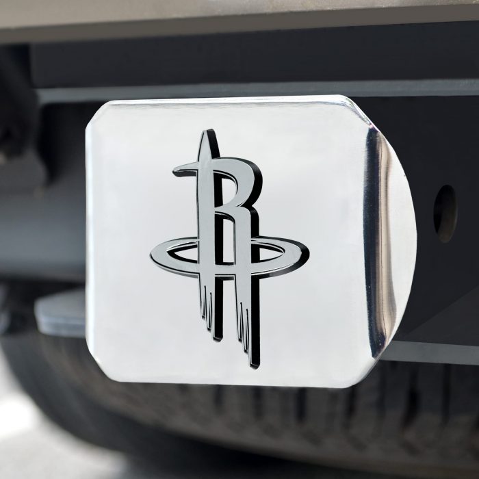 Houston Rockets Hitch Cover - Chrome