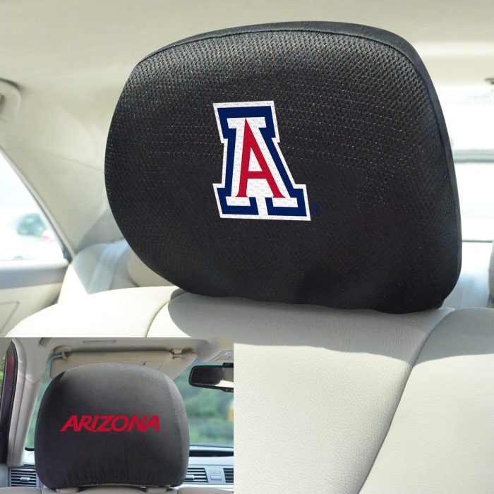 University of Arizona Head Rest Cover