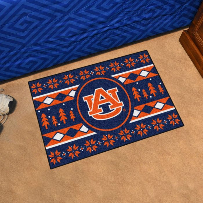 Auburn University Holiday Sweater Starter Mat