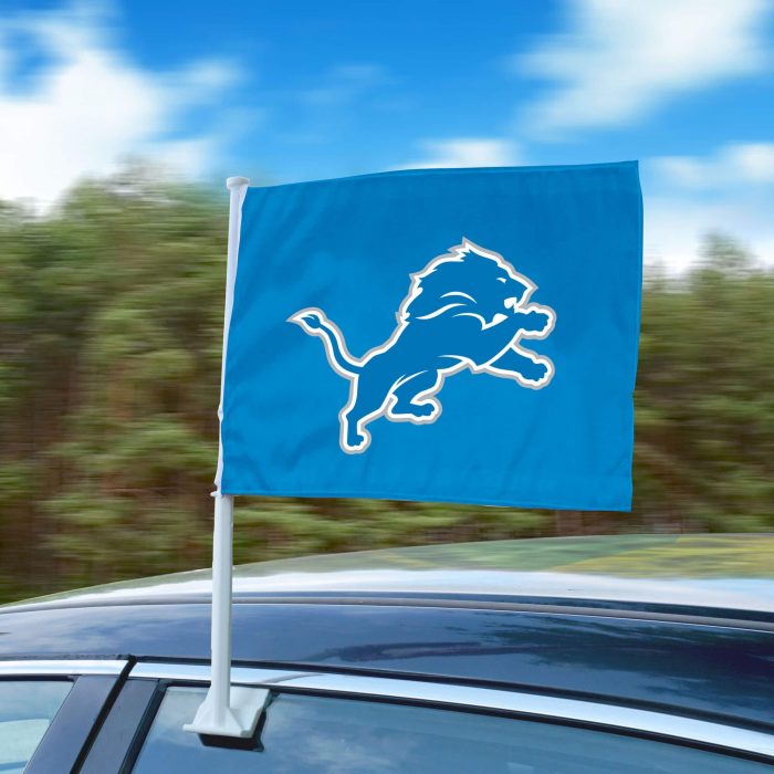 Detroit Lions Car Flag