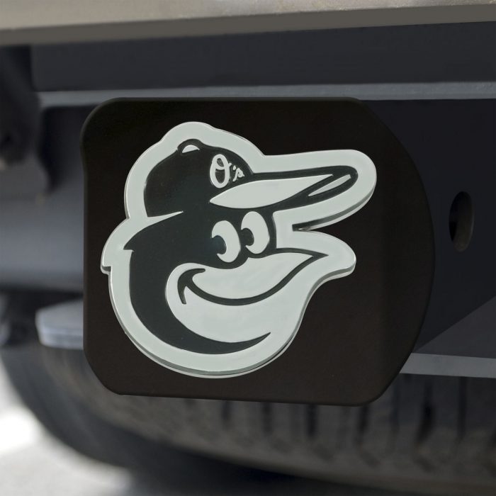 Baltimore Orioles Hitch Cover - Black