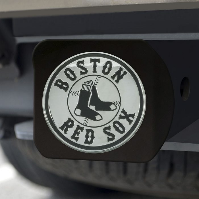 Boston Red Sox Hitch Cover - Black