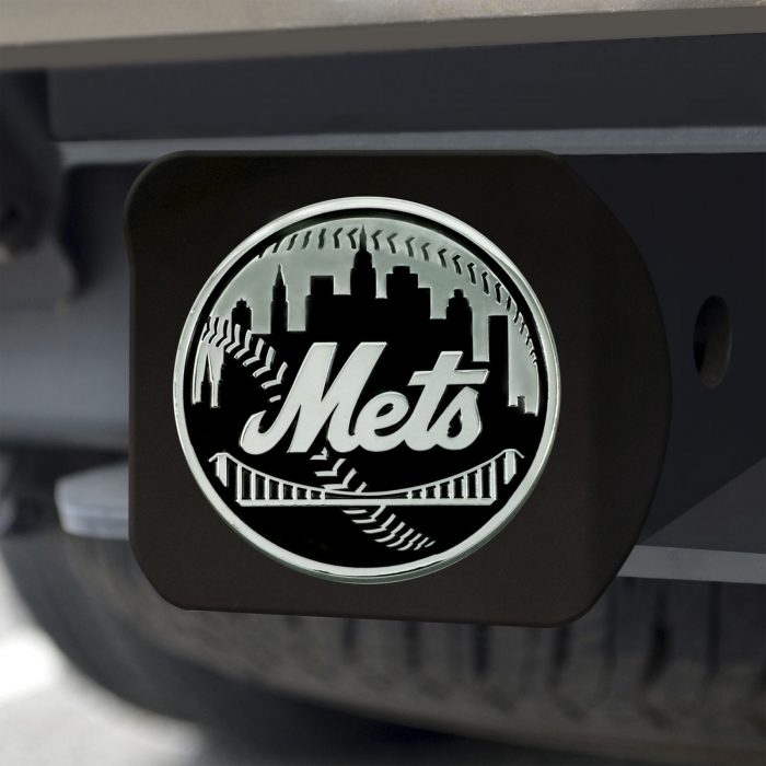 New York Mets Hitch Cover - Black