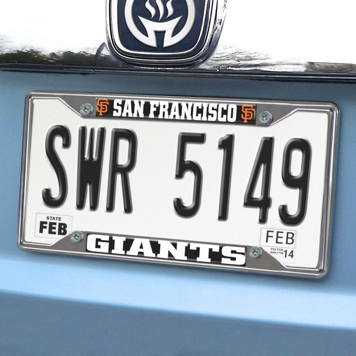 San Francisco Giants License Plate Frame