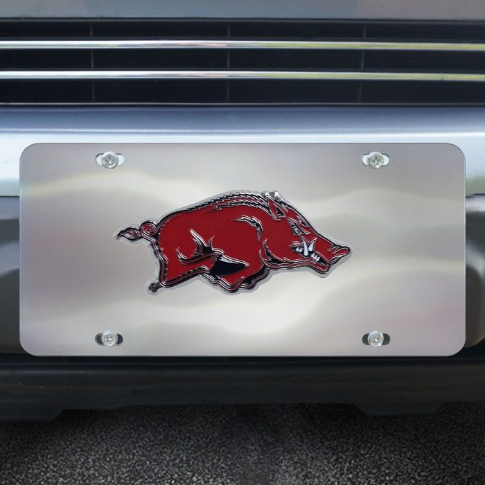 University of Arkansas Diecast License Plate