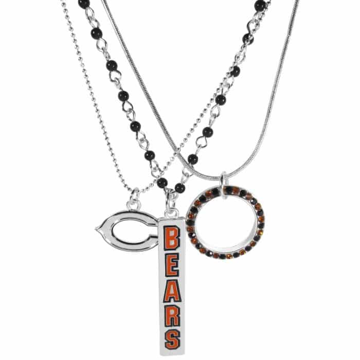 Chicago Bears Trio Necklace Set