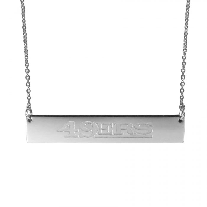 San Francisco 49ers Bar Necklace