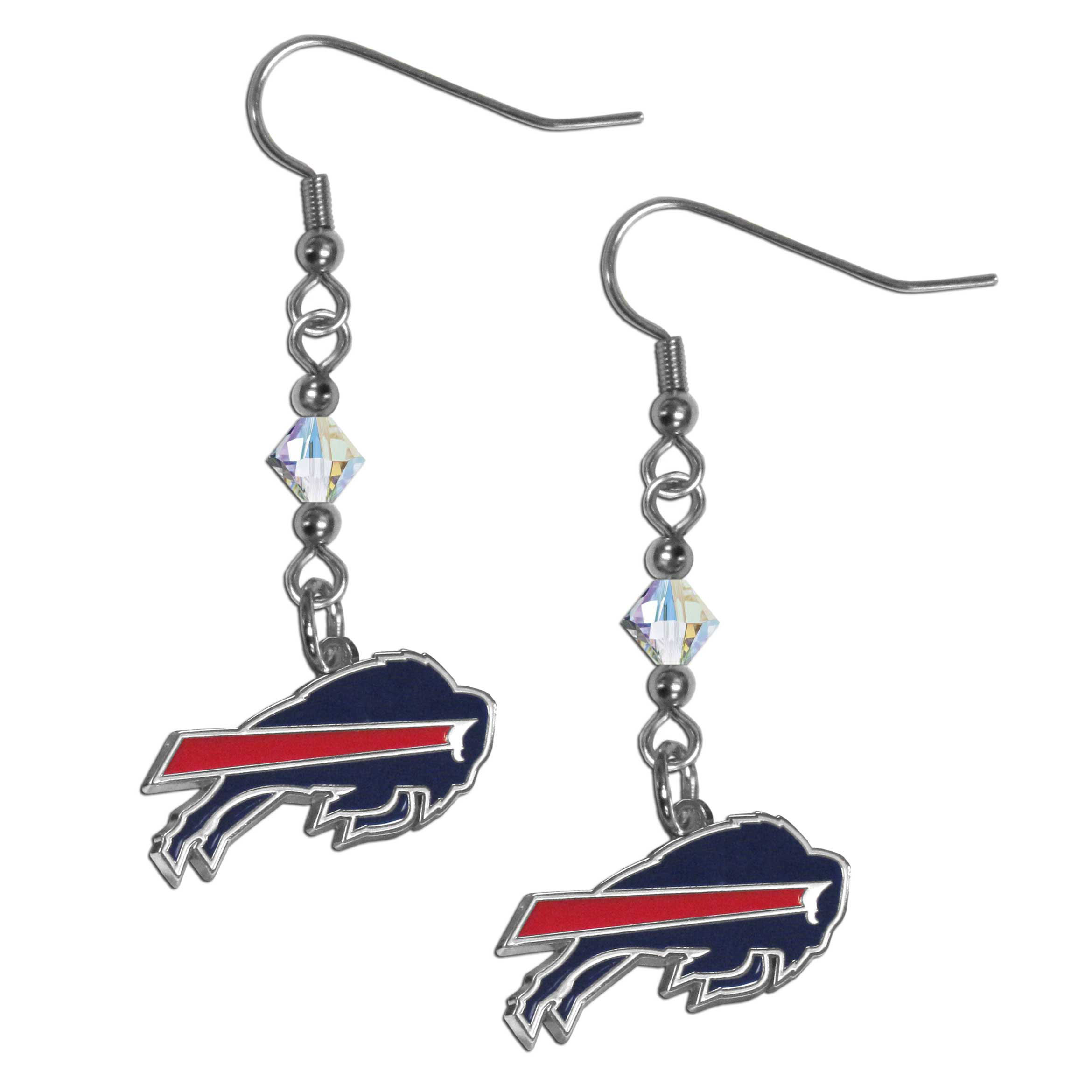 Buffalo Bills Crystal Dangle Earrings | Fanhood Gear