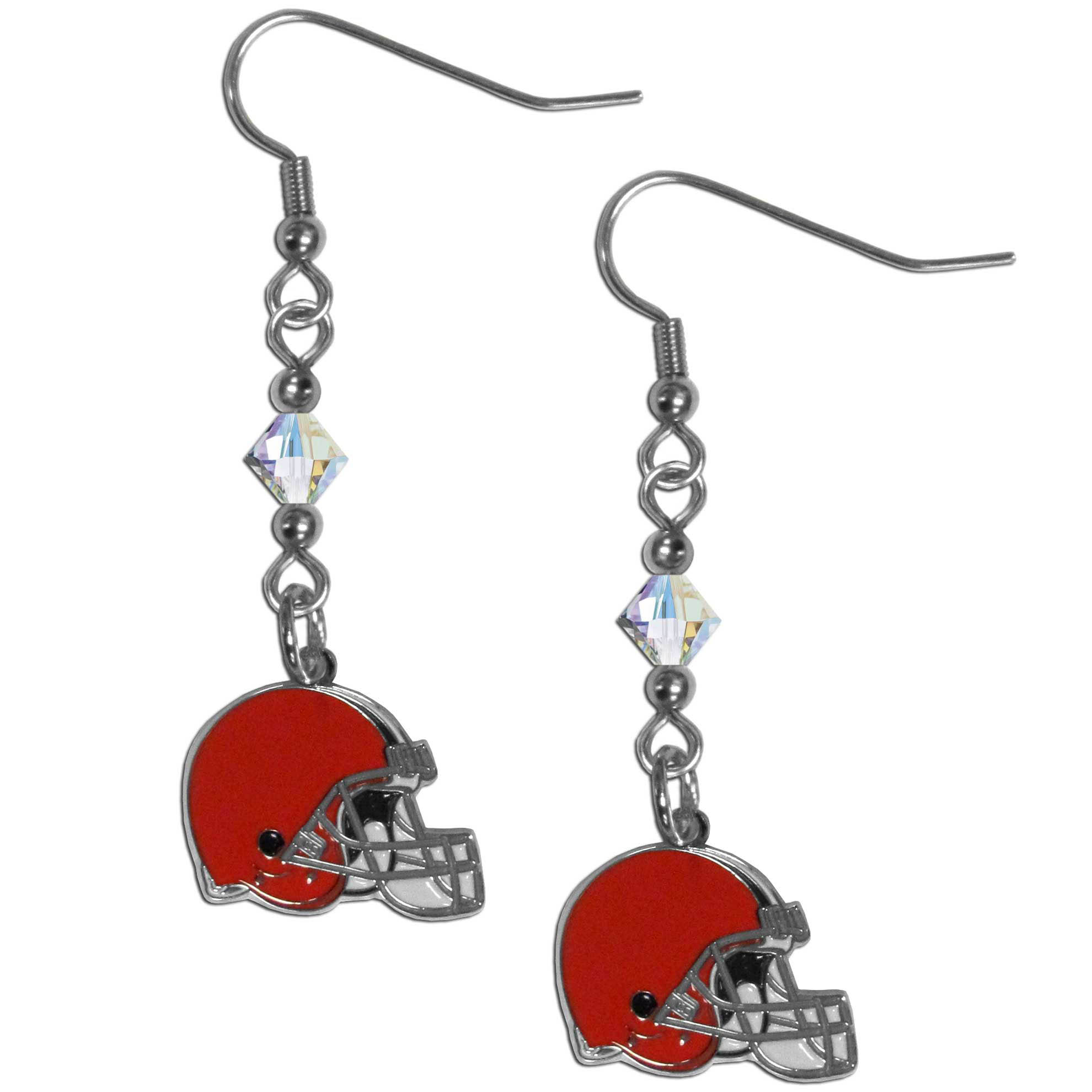 Cleveland Browns Crystal Dangle Earrings | Fanhood Gear