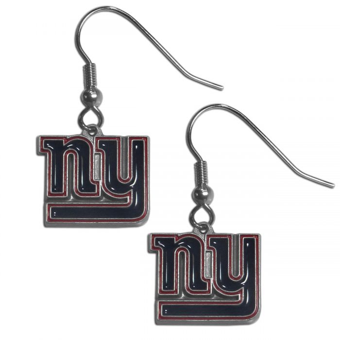 New York Giants Dangle Earrings