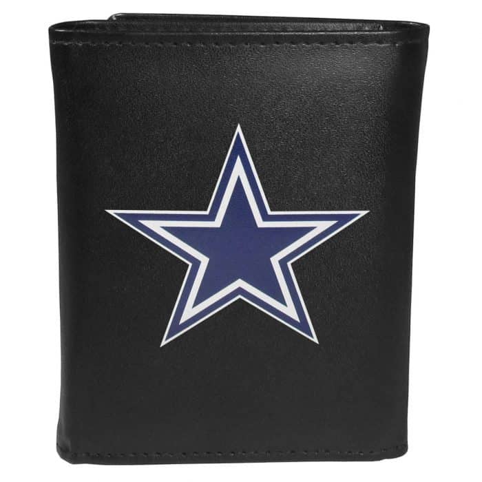 Dallas Cowboys Leather Tri-fold Wallet, Large Logo