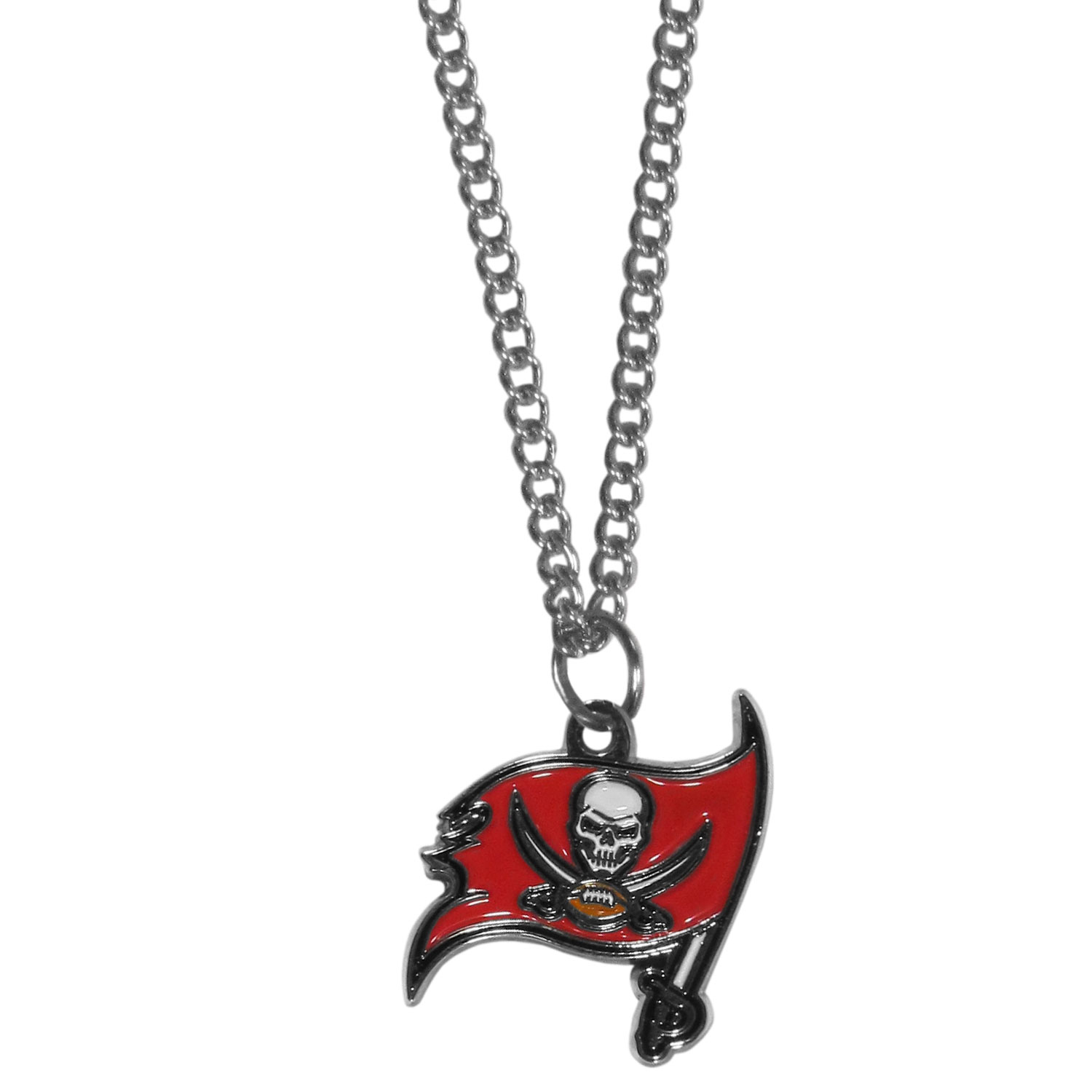 Tampa Bay Buccaneers Chain Necklace with Small Charm | Fanhood Gear
