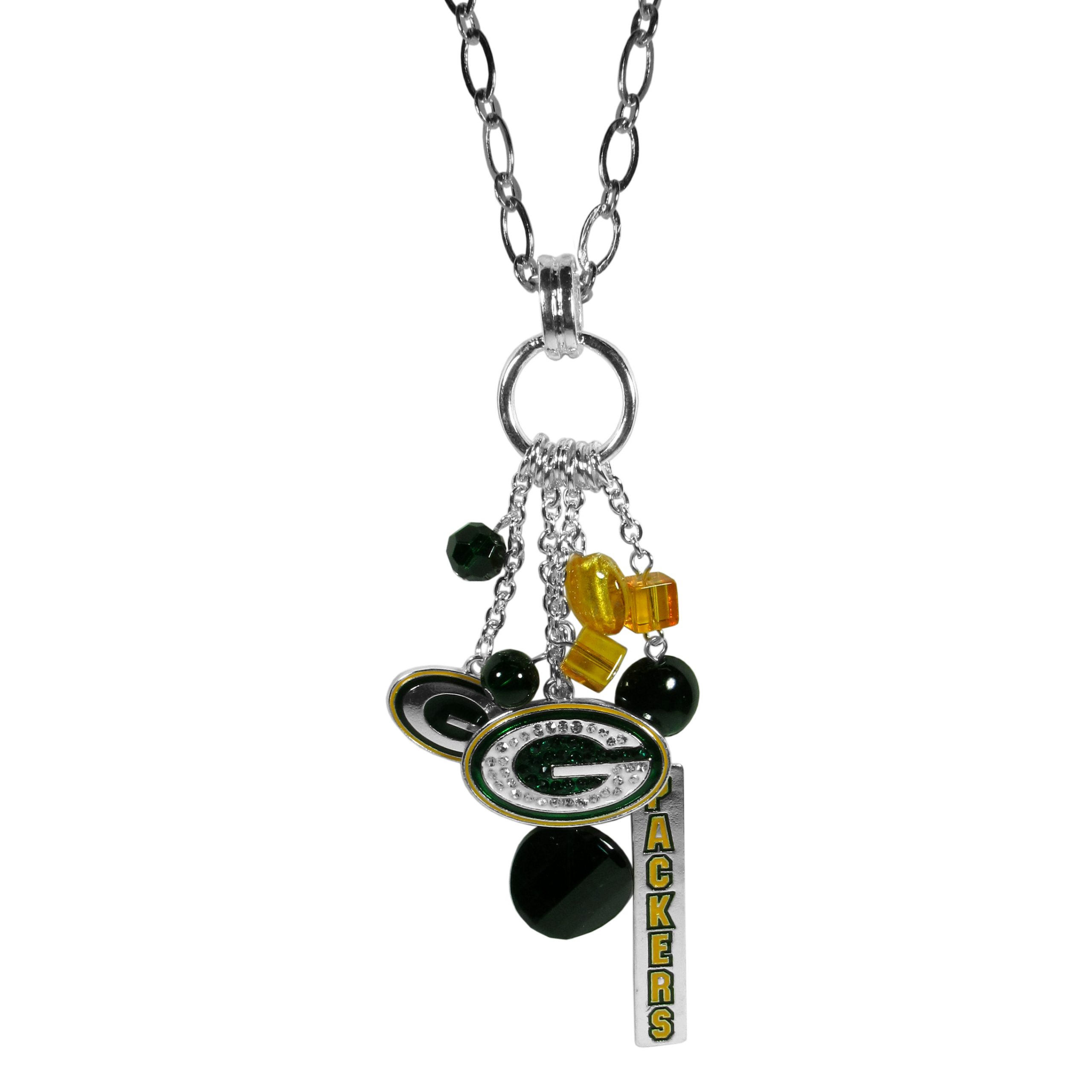 Green Bay Packers Cluster Necklace | Fanhood Gear