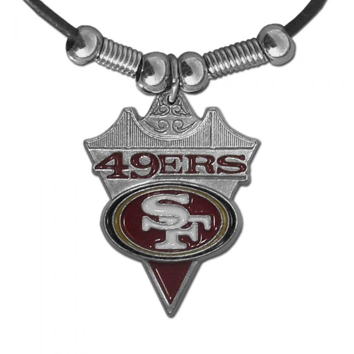 San Francisco 49ers Classic Cord Necklace | Fanhood Gear