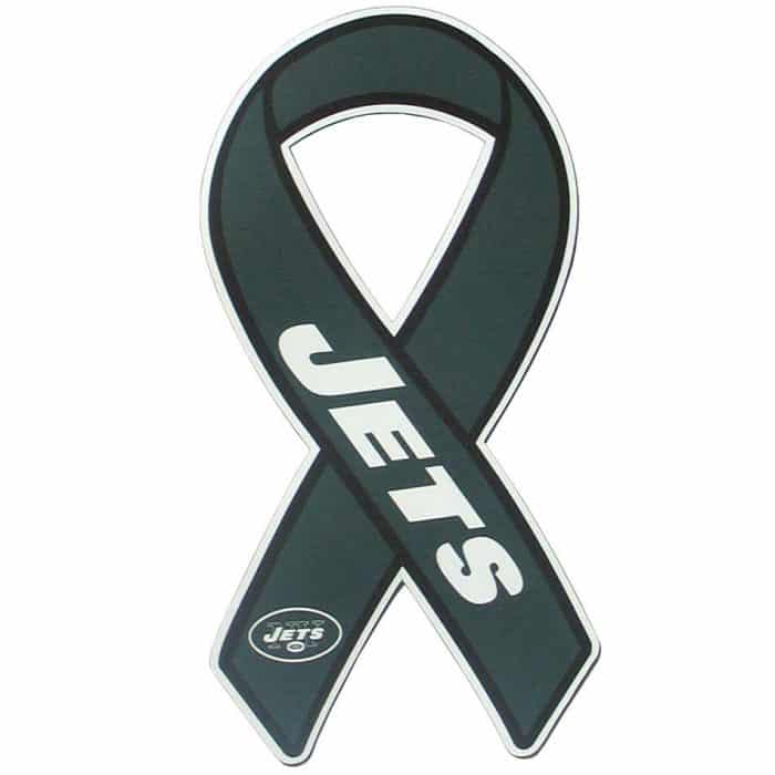 New York Jets Ribbon Magnet