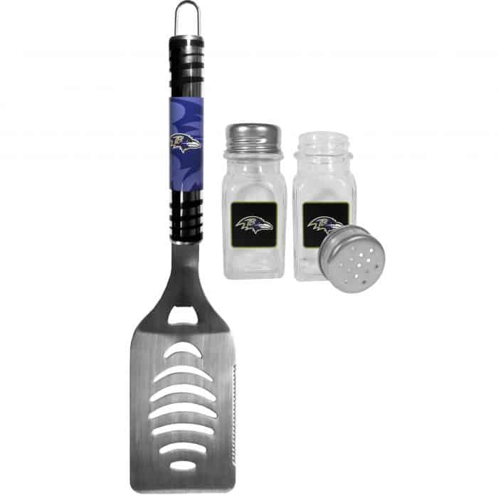 Baltimore Ravens Tailgater Spatula and Salt and Pepper Shaker Set