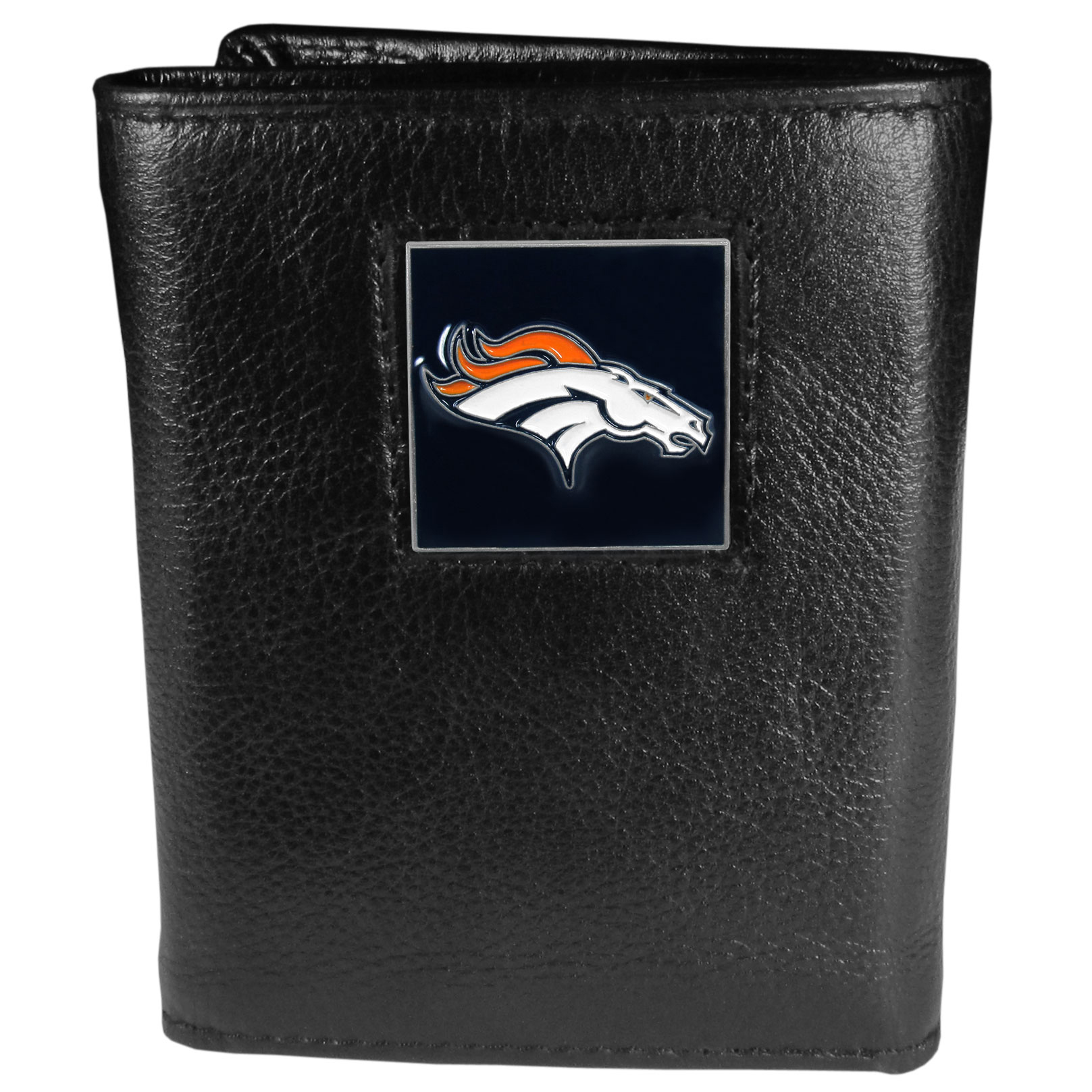 Denver Broncos Deluxe Leather Tri-fold Wallet | Fanhood Gear