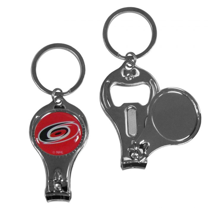 Carolina Hurricanes® Nail Care/Bottle Opener Key Chain