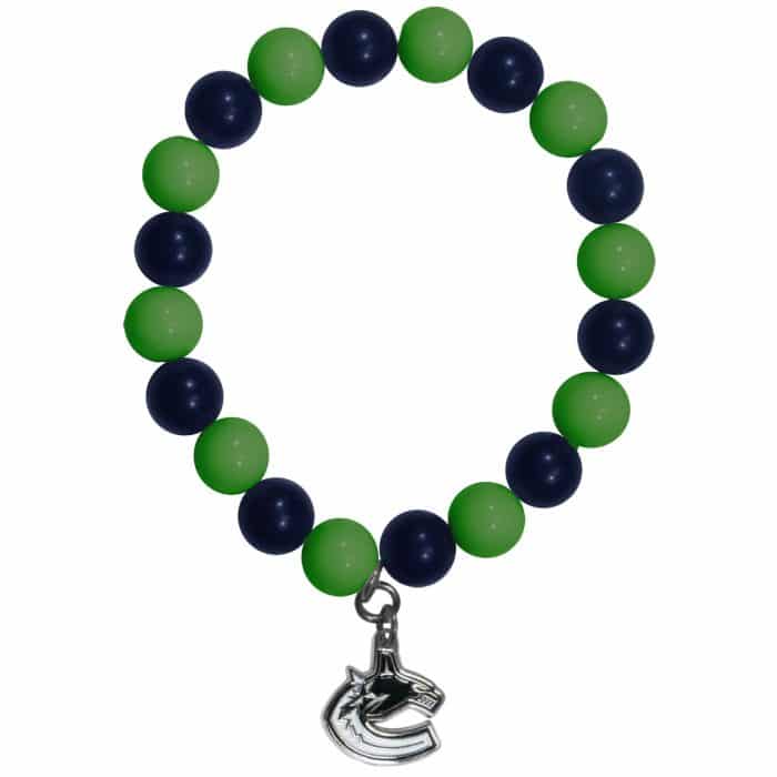 Vancouver Canucks® Fan Bead Bracelet