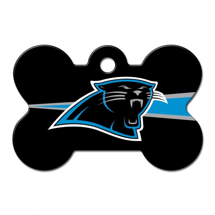 Carolina Panthers Bone ID Tag
