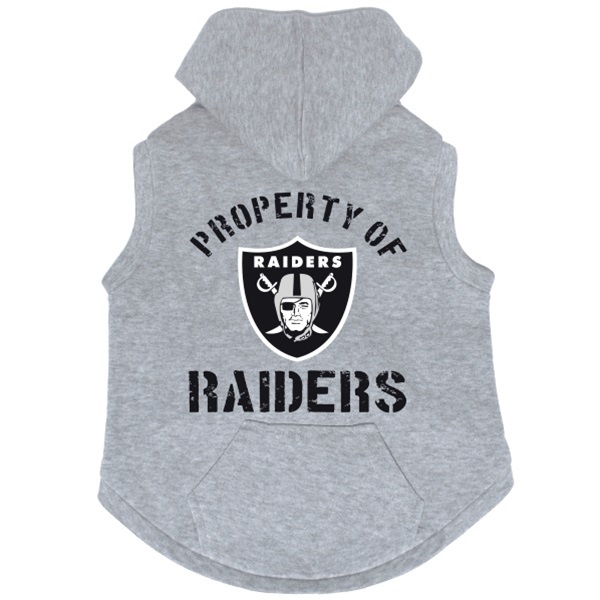 Oakland Raiders Pet Hoodie Sweatshirt | Fanhood Gear