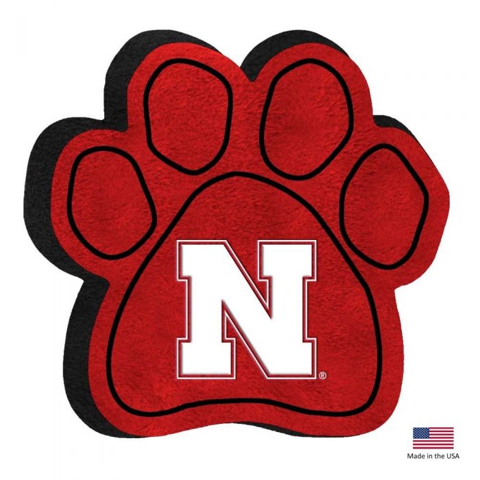 Nebraska Cornhuskers Paw Squeak Toy