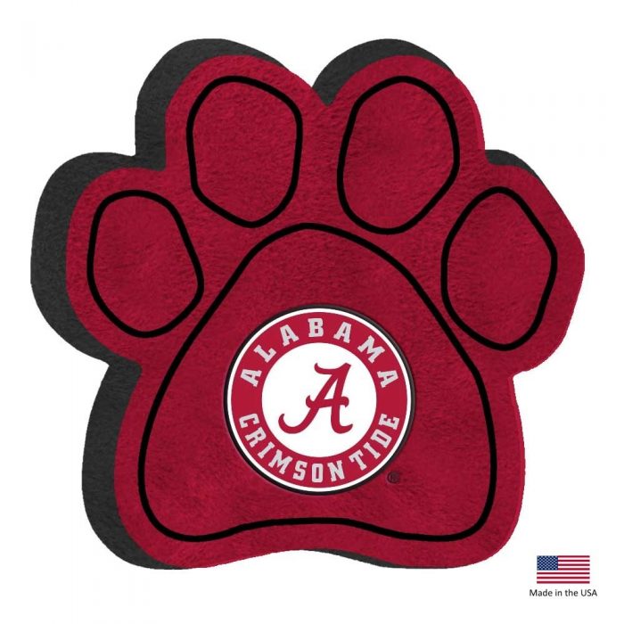 Alabama Crimson Tide Paw Squeak Toy