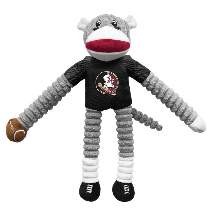 Florida St. Seminoles Sock Monkey Pet Toy