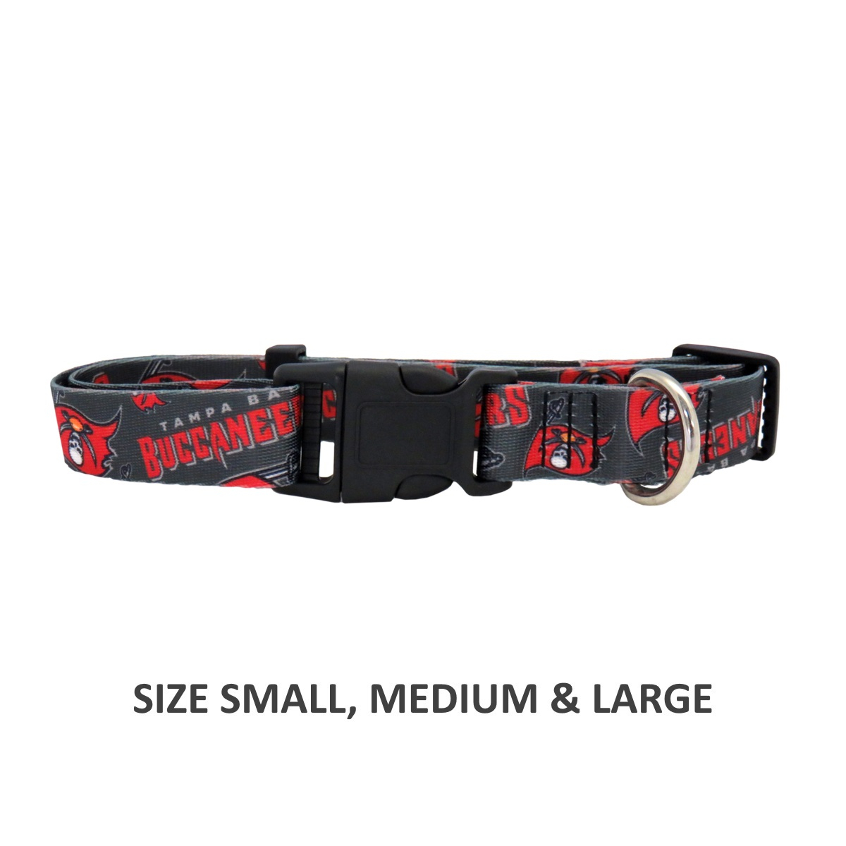 Tampa Bay Buccaneers Pet Nylon Collar | Fanhood Gear