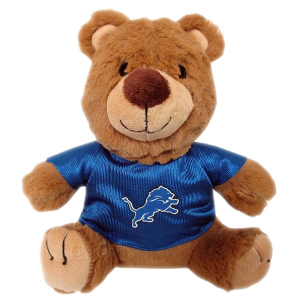 Detroit Lions Teddy Bear Pet Toy | Fanhood Gear