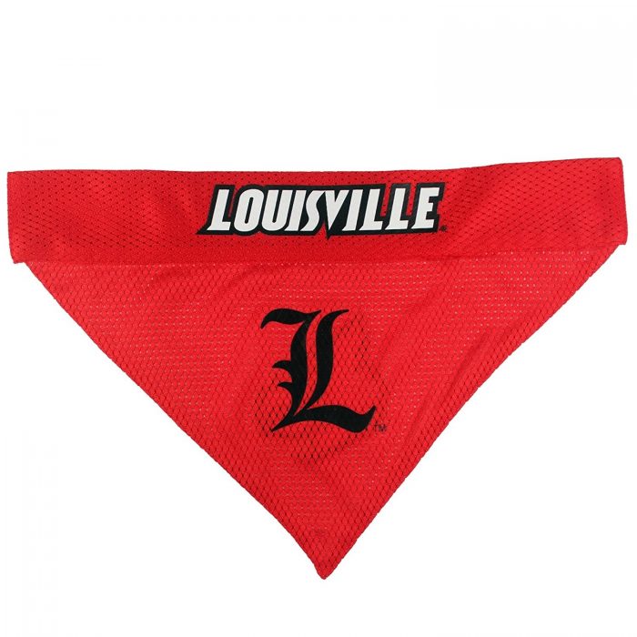 Louisville Cardinals Pet Reversible Bandana - Image 2